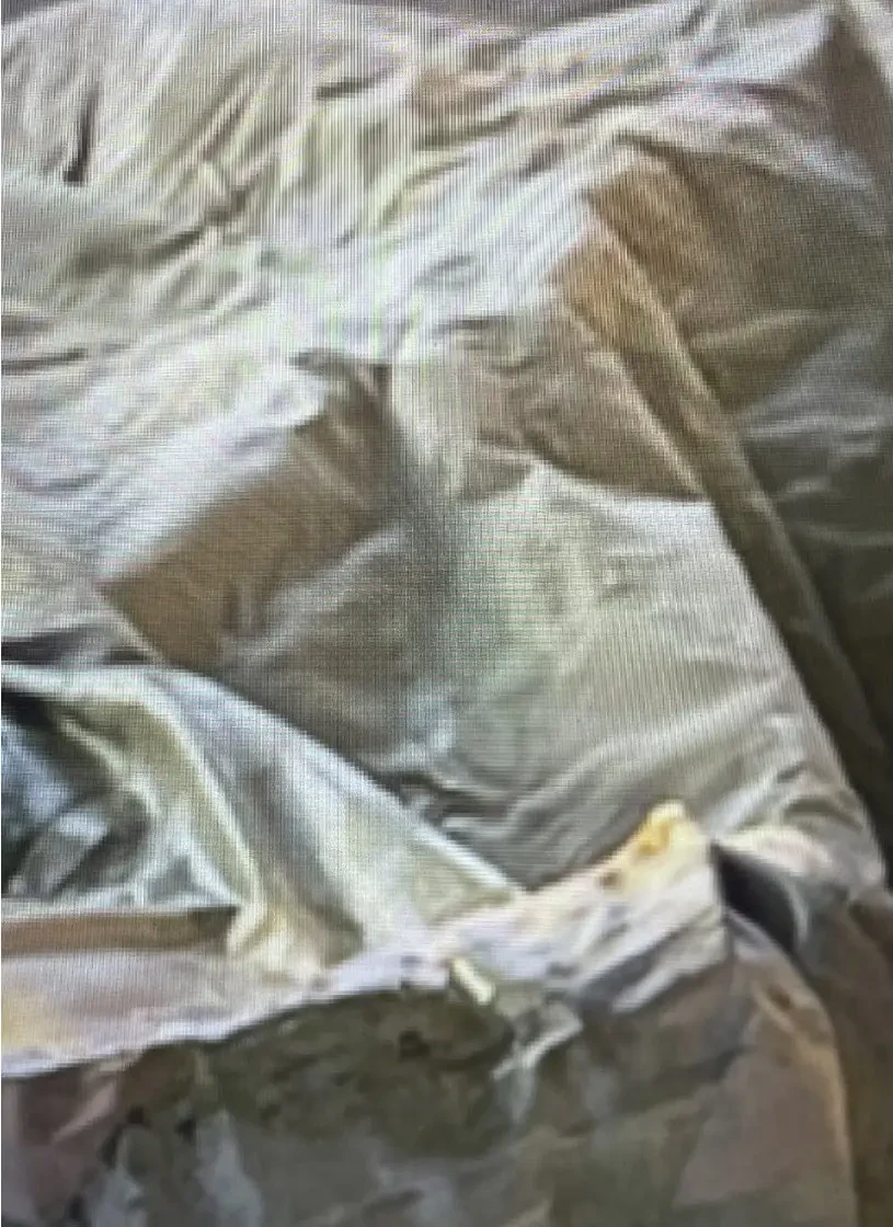 dispay coating_01 - digital image collage composed of modified textiles and digital overlay - zoe bilgeri/ 2025/ Zurich